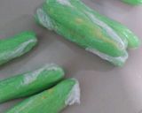 Foto langkah ke 2 dari resep Es pisang ijo.