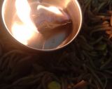 A picture of step 8 of Smokie Noodles.