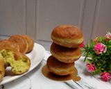 Foto langkah ke 7 dari resep Donat Pandan Suji.