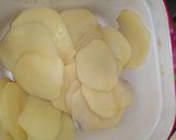 A picture of step 2 of Crispy Aloo pakoray.
