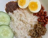 Foto langkah ke 8 dari resep Nasi Lemak ala Malaysia.