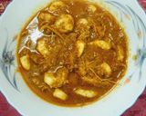 A picture of step 4 of Simple Masala Prawn Curry.