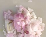 A picture of step 6 of Mutton bone and drumstick saru.