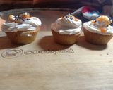 A picture of step 7 of Butterscotch cupcakes 🧁🧁🧁.
