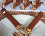 Foto del passaggio 9 della ricetta SIGARI DI CIOCCOLATO per la festa del papà