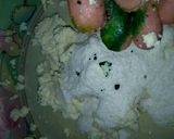 A picture of step 2 of Date stuffed paneer coconut ladoo.