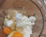Gyors túrós süti rumos meggyel recept fázis 1 fotója