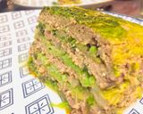 Une image de l'étape 7 de Millefeuille de chou au bœuf haché.