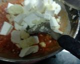 A picture of step 3 of Paneer jalfrezi.
