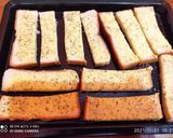 Foto langkah ke 3 dari resep 322. Garlic Bread (Bagelan) Roti Tawar.