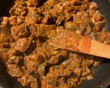 Une image de l'étape 3 de Poêlée d’aubergine avec sauce tomate.