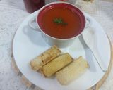 A picture of step 6 of Tomato 🍅carrot 🥕beetroot soup.