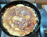 Pas rețetă Omletă cu brânză dulce și cașcaval 5 fotografie