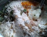 A picture of step 1 of Baked Methi Puri.