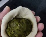 A picture of step 8 of Matar Kachori.