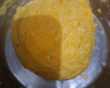 Foto langkah ke 3 dari resep Roti Sobek Labu Kuning Eggless Air Fryer.