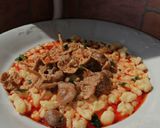 Tejfölös szegfűgomba pörkölt ☺️ recept fázis 2 fotója