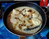 A picture of step 6 of Shahi Dim er Korma or Egg Korma.