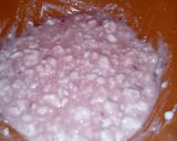 A picture of step 3 of Cottage Cheese Cracker Topper.