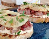 A picture of step 9 of Cream Cheese and Sausage Toasts.