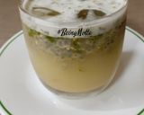 A picture of step 4 of Basil-Sattu Drink.