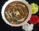 A picture of step 7 of Dal Makhani.