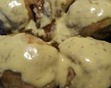 A picture of step 10 of Julia Child's Chicken with Hollandaise Sauce.
