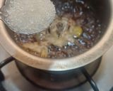 A picture of step 2 of Ashwagandha masala tea.