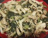 Foto del paso 7 de la receta: Cintas/tallarines con acelgas y pollo