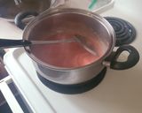 A picture of step 2 of Moms spaghetti.