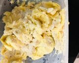 Hình bước làm 1 của món Kem bơ Đà nẵng