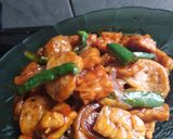 Foto langkah ke 6 dari resep Bakso tempe teriyaki.