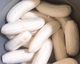 Hình bước làm 2 của món Kem chuối sữa chua