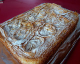Foto del paso 5 de la receta: Tarta de masa filo con flan de turrón