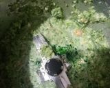 A picture of step 1 of Sandwich Dhokla.