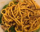 Hình bước làm 4 của món Mì trộn Trung Quốc (Dan Dan Noodle)