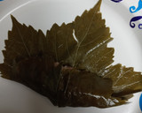 A picture of step 5 of Stuffed Grape Leaves Batch 5.