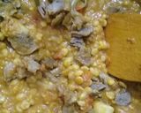 A picture of step 5 of Zafrani Daal Gosht.
