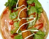 A picture of step 3 of Zinger Shawarma.