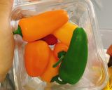 Hình bước làm 1 của món Salad tôm trứng cho bữa trưa