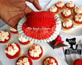 A picture of step 8 of RVC (Red Valvet Cupcake).