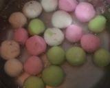 Foto langkah ke 3 dari resep Hanami Anko Dango / Dango Kacang Merah.