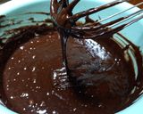 Foto langkah ke 4 dari resep #35. Brownies Shiny Crust (2 telur, tanpa mixer).