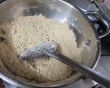 A picture of step 6 of विंटर स्पेशल अलसी के लड्डू.
