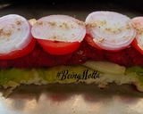 A picture of step 4 of Beetroot Sub Sandwich.