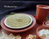 A picture of step 8 of Bajre ki khichdi (pearl millet khichdi).