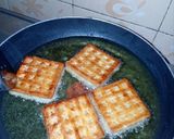 Foto langkah ke 7 dari resep Gabin goreng isi vla (Roti Malkist cracker).
