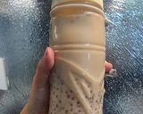 Hình bước làm 4 của món Trà sữa hoa hồng (trà sữa Vân Nam)