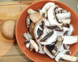 Foto del paso 2 de la receta: Risotto con boletus y guisantes