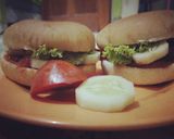 Foto langkah ke 4 dari resep Burger home made.